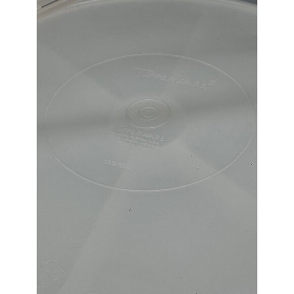 Tupperware Vintage Carolier veggie and relish tray 12.75" diameter 1.75" READ - Picture 4 of 8